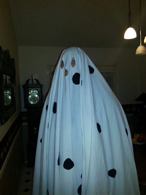 Charlie Browns Ghost Costume So Easy We Bought This King Size Sheet