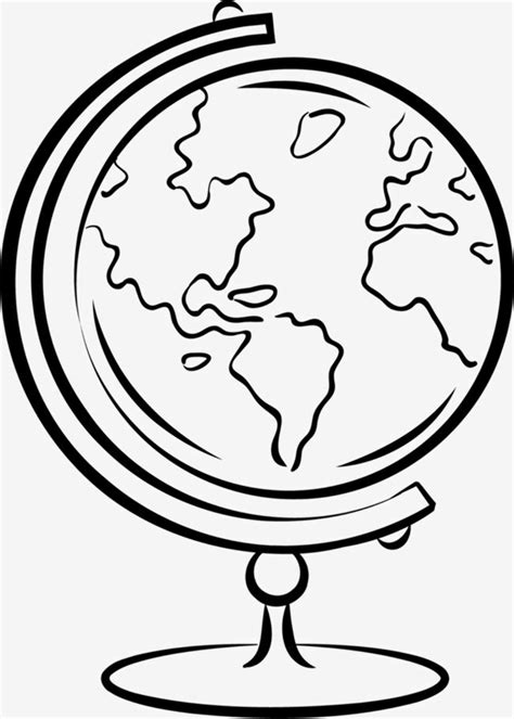 Download High Quality Globe Clipart Outline Transparent Png Images