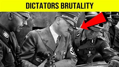 Top Ten Dictators And Their Brutal Acts Youtube