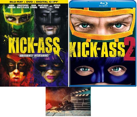 Kick Ass And Kick Ass 2 Double Feature 2 Blu Ray Set
