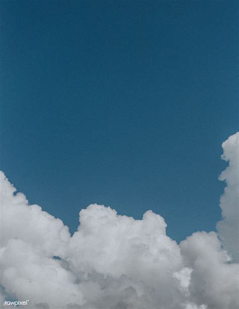 Download Premium Image Of Cloudy Blue Sky Mobile Phone Wallpaper
