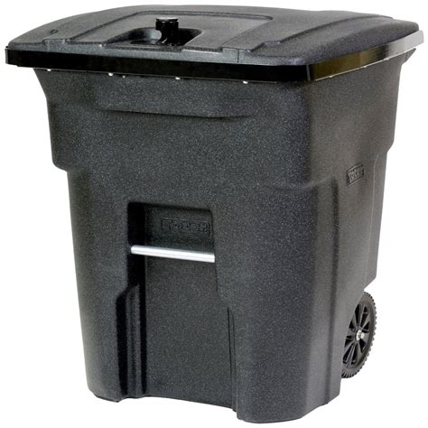 Shop Toter 64 Gallon Blackstone Outdoor Wheeled Trash Can At