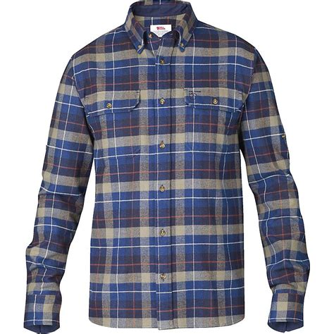 Fjallraven Mens Sarek Heavy Flannel Shirt Ebay