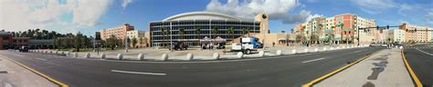 Ucf Arena The Front Of The Ucf Arena Shown With A Panorama Brian