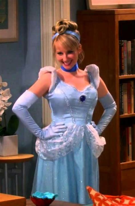 Bernadette Dressed As Cinderella Melissa Rauch Melissa Rauch