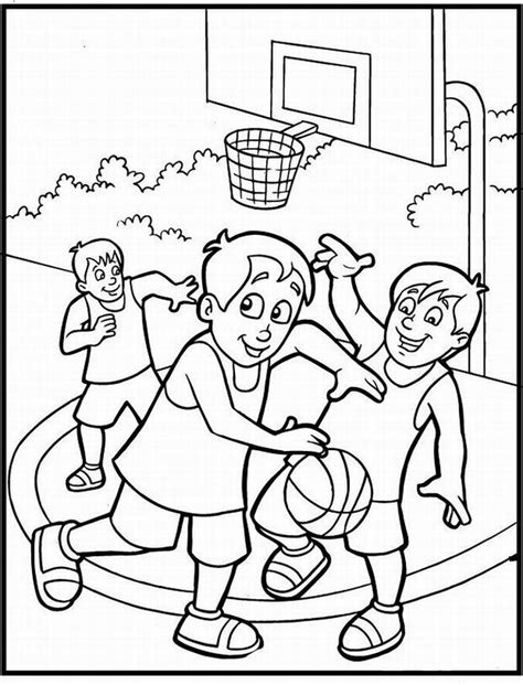 Basketball Coloring Pages Printable Coloring Home