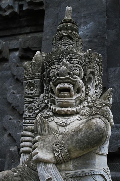 Balinese Hindu God Statue Photograph By Michelle Ngaire