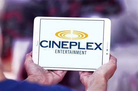 Cineplex Entertainment Logo Editorial Stock Photo Image Of