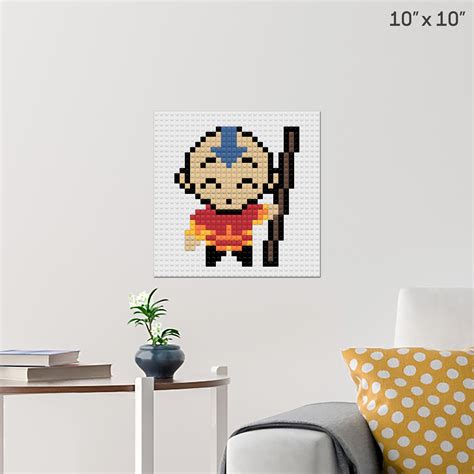 Avatar Aang Pixel Art