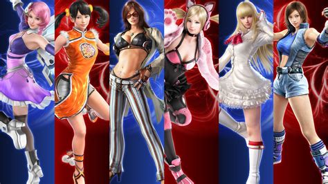 video game tekken 7 alisa bosconovitch ling xiaoyu katarina alves lucky chloe lili rochefort