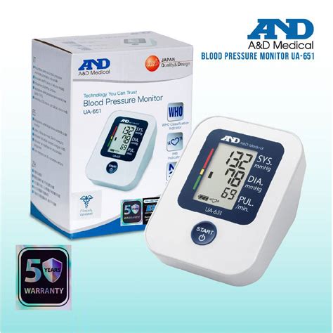 Aandd Ua 651 Blood Pressure Monitor