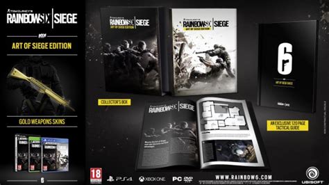 Hone Your Tactics With Rainbow Six Sieges Ps4 Collectors Edition