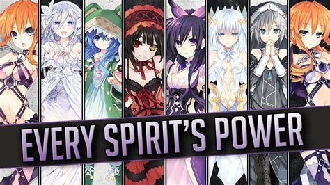 Every Date A Live Spirits Power And Abilities Explained 18 Spirits