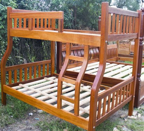 Buying double bed made simple! Mahogany Double Decker Bed - Beds Delivery Kenya