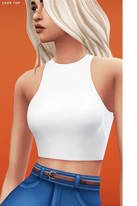 Crop Top“i Acidentally Broke The Dl Link And Never Fixed It So Here Is