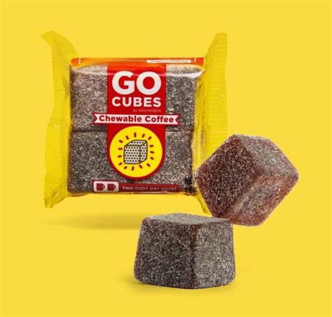 Chewable Coffee Cubes That Pack In Half A Cups Worth Of Caffeine Each