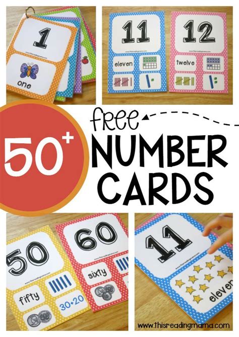 How to teach the kids to count to 100? Free Number Cards {3 Levels | Numbers preschool, Numbers kindergarten, Math numbers
