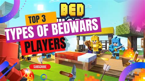 Different Types Of Bedwars Players Youtube