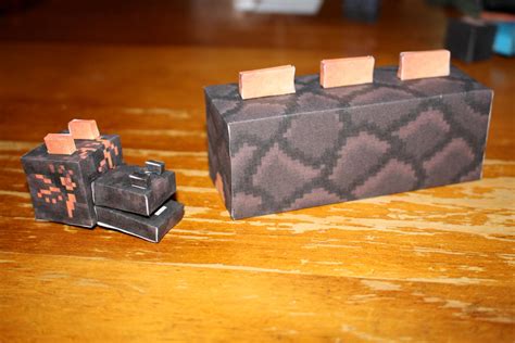 Minecraft Papercraft Nether Dragon Wip By Tigereyes6302 On Deviantart