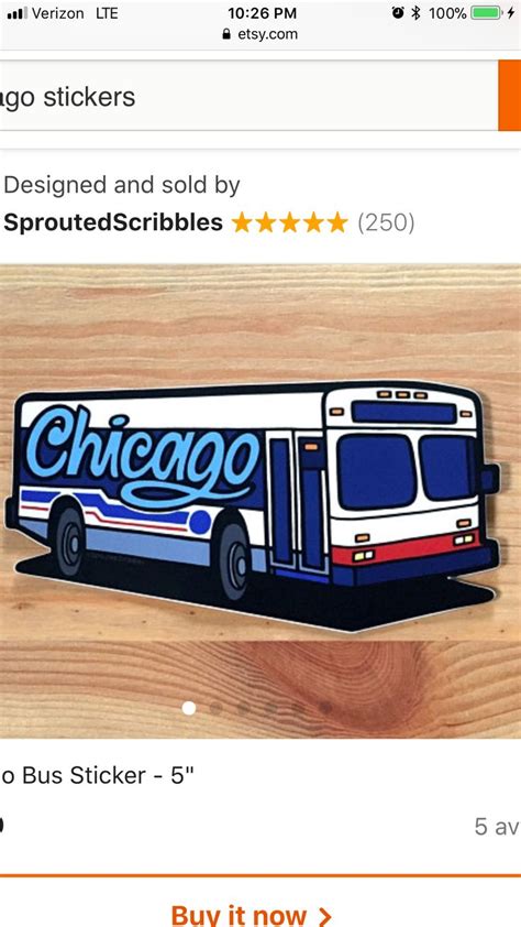 Chicago Transit Authority Sticker Design Chicago
