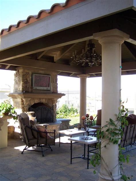 Hgtv Showcases This Mediterranean Outdoor Living Room Which Features A