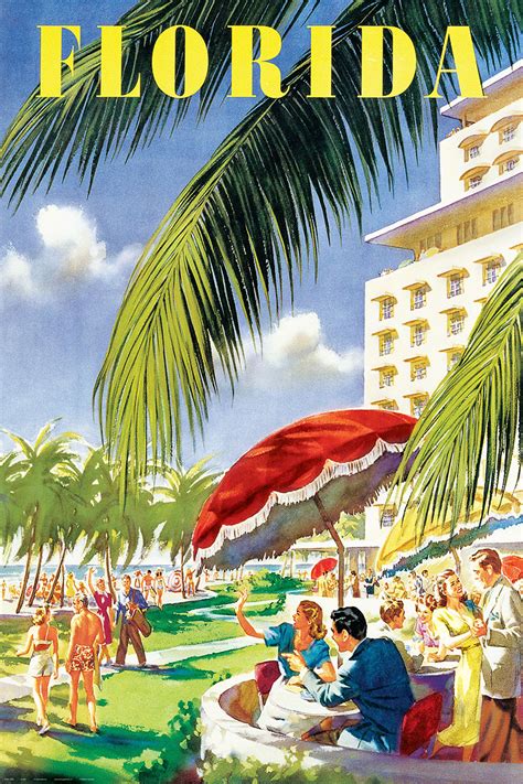 Vintage Florida Athena Posters