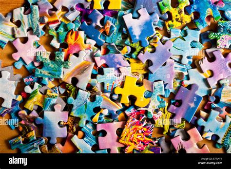 Jigsaw Puzzle Pieces Stock Photo Alamy