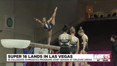 Super Gymnastics Lands In Las Vegas Youtube