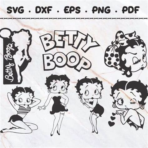 2021 Betty Boop Black Betty Boop Betty Boop Bundle Etsy In 2022