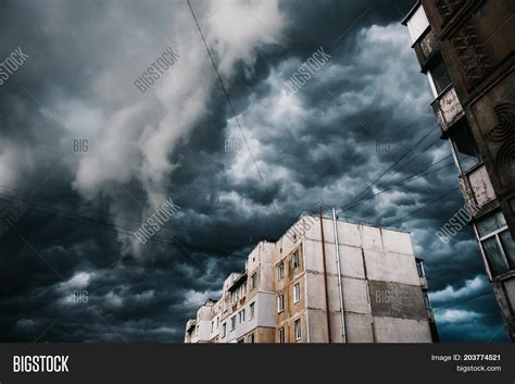 Storm Clouds Hurricane Image And Photo Free Trial Bigstock