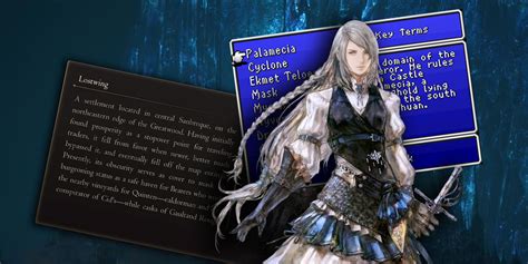 The In Game Glossary Has Evolved With Active Time Lore In Final Fantasy 16