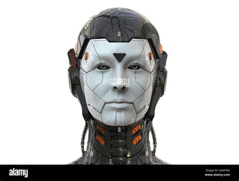 Robot Woman Sci Fi Android Female Artificial Intelligence 3d Render