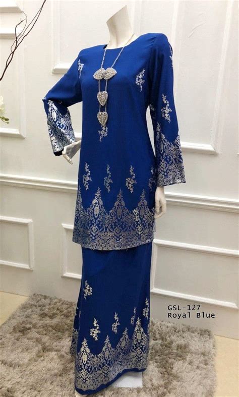 Get the best price for baju kurung sedondon navy blue among 298 products, shop, compare, and save more with biggo! Raya 2020 Baju Kurung Moden Songket Royal Blue (Biru Royal ...