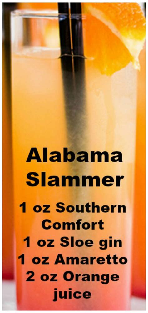 Alabama Slammer Recipe Tipsy Bartender Foodrecipestory