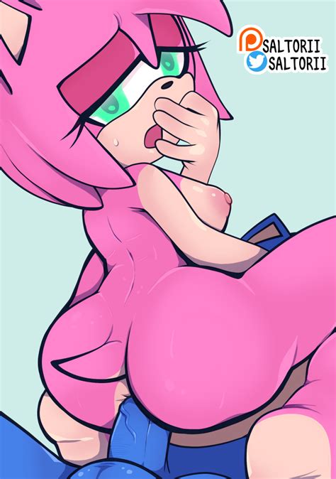 Rule 34 Absurd Res Amy Rose Anal Anal Sex Anthro Ass Breasts Cowgirl Position Duo