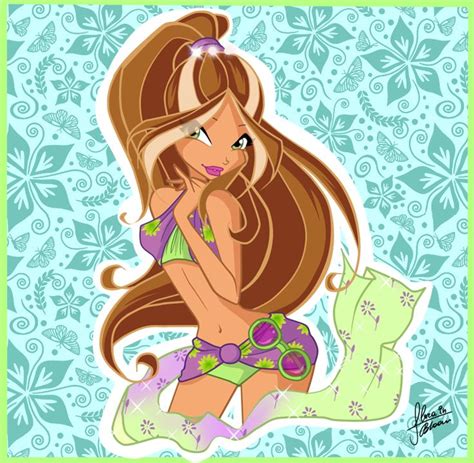 Flora Summer Swimsuit By Florainbloom On DeviantART Flora Winx Winx