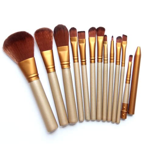 12pcsset Professional Makeup Brushes Make Up Brush Set For Beauty Blush Contour Foundation