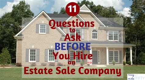 11 Questions To Ask Before You Hire An Estate Sale Company My Side Of 50