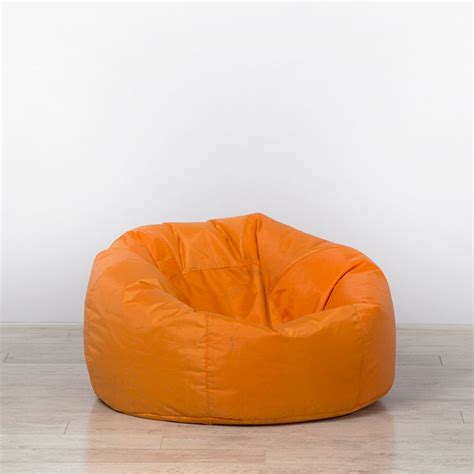 Orange Bean Bag Rental From Online Furniture Hire