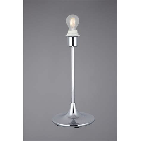 Deco D0348 Crowne Single Light Table Lamp Without Shade In Polished