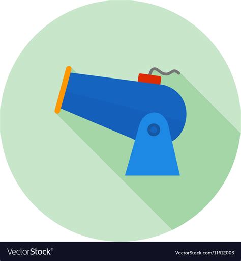 cannon royalty free vector image vectorstock