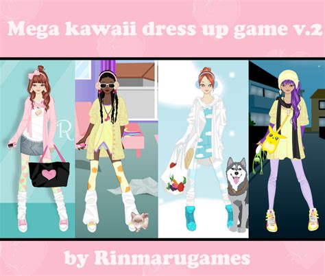 Mega Kawaii Dress Up Game V 2 By Rinmaru On Deviantart