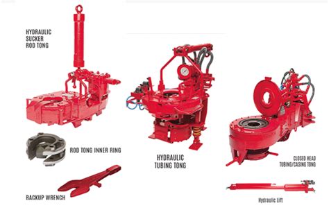 Hydraulic Sucker Rod And Tubing Tongs Westco