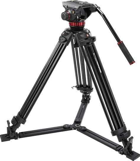 Manfrotto Mvh502a546gb 1 Professional Fluid Video System With Aluminum
