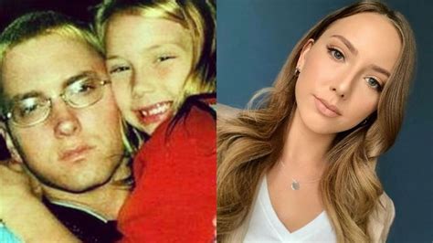 eminem s daughter hailie looks unrecognisable as she celebrates 25th birthday lifewithoutandy