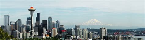 Dual Monitor 3840x1080 Seattle Wallpaper By