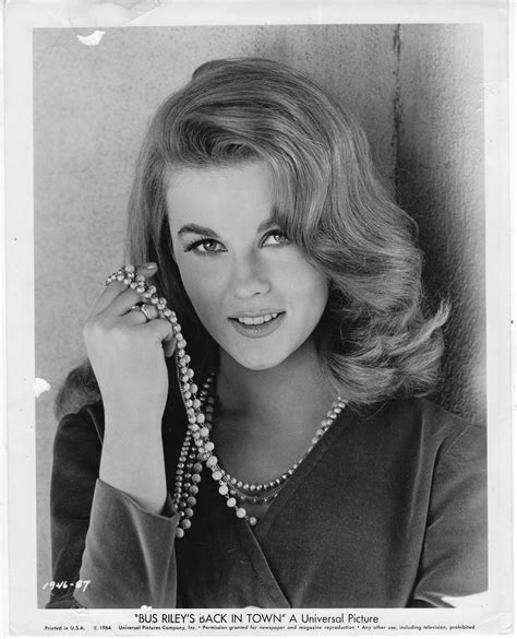 Ann Margret Bus Rileys Back In Town 1965 Vintage Hollywood Classic Hollywood Classic Beauty