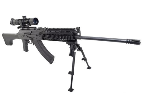 Io M214s Ak 47 Sniper Rifle W Scope Us Made 762x39 Black Poly