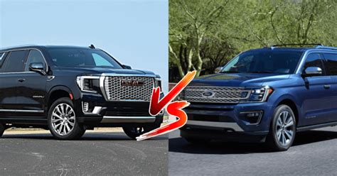 Two Beasts Face Off Gmc Yukon Vs Ford Expedition