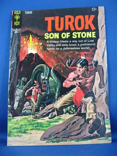TUROK SON OF STONE 44 VeryGood Fine 1965 Dinosaurs Comic Books